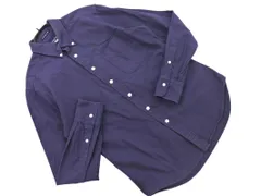 International Gallery BEAMS インターナショナルギャラリービームス ボタンダウン シャツ sizeS/紺 ◇■ メンズ