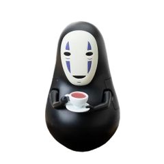 ポ*ン様 カオナシ フィギュア 貯金箱 - メルカリ