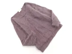 martinique マルティニーク アンゴラ混 ニット セーター size1/紫 ◇■ レディースのサムネイル