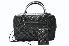 極美品 BALENCIAGA バレンシアガ マトラッセ シティ ハンドバッグ