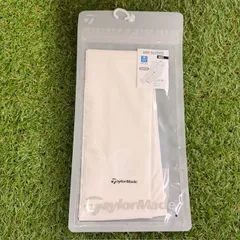【新品未使用品】テーラーメイド シームレス アームスリーブ ホワイト TaylorMade ゴルフ　アームカバー（葛西店）
