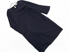 a.v.v アーヴェヴェ Vネック Iライン ワンピース sizeL/紺 ◇■ レディース