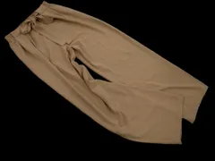 ZARA ザラ ワイド タック イージー パンツ sizeL/ベージュ ■■ レディース