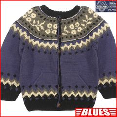 90s アシックス期 ウールリッチ カウチンセーター ノルディック柄 