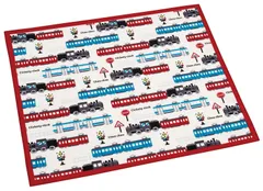 スケーター(Skater) ランチクロス 子供用 お弁当 43×43cm 日本製 GO GO TRAIN 電車 男の子 KB4-A [クロス]