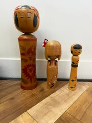 こけし3体セット　A0-00
