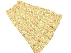 chocol raffine robe ショコラフィネローブ ロング スカート sizeF/緑 ■■ レディース