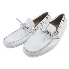 ザラマン ZARA MAN ZERO CLASSIC ドライビングシューズ  デッキシューズ 42 ホワイト 白系 レザー