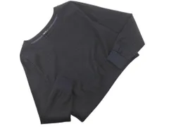 COMME CA ISM コムサイズム ストライプ プルオーバー ブラウス シャツ sizeM/濃紺 ◇■ レディース