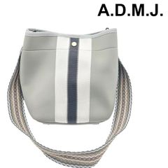 A.D.M.J❤️ダノビオクロスボディショルダーバッグ❤️美品 レザー 