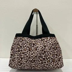 9754 LeSportsac　レスポートサック　肩がけ　トートバッグ　ハンドバッグ　大容量　軽量　アニマル柄　レオパード　ヒョウ柄　エコバック