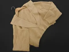 Kastane カスタネ Vネック セーラーカラー ニット カーディガン sizeF/ベージュ ◇■ レディース