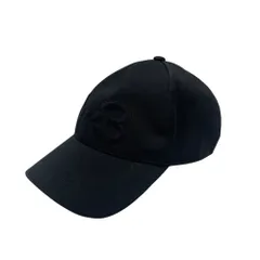 ◆ Y-3 ワイスリー adidas アディダス ブラック 帽子 CLASSIC LOGO CAP ロゴキャップ 58cm YOHJI YAMAMOTO 中古品◆ V1685NL