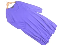 UNTITLED アンタイトル ニット ワンピース 紺 ◇■ レディース