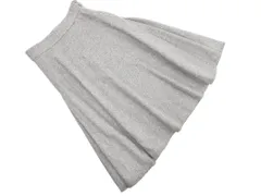 NATURAL BEAUTY BASIC ナチュラルビューティーベーシック ウール混 フレア スカート sizeXS/グレー ◇■ レディース