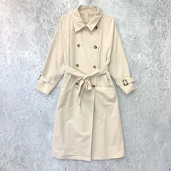 GRL グレイル ロング トレンチコート アイボリー Freeサイズ 〇◇