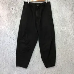 FREAK'S STORE フリークストア ワイドシルエット カーブパンツ  テーパードシルエット 【限定展開】 ブラック Mサイズ 〇◇☆のサムネイル