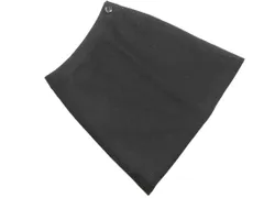 NATURAL BEAUTY BASIC ナチュラルビューティーベーシック ウール混 ラメ Aライン 台形 スカート sizeM/黒 ◇■ レディース