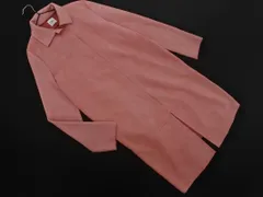 ZARA ザラ スウェード調 ガウン ロング コート sizeS/ピンク ◇■ レディース