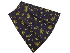 MACKINTOSH PHILOSOPHY マッキントッシュフィロソフィー 花柄 フレア スカート size38/紺 ■■ レディース