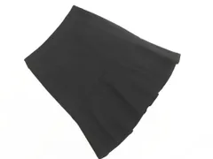 23区 ウール混 フレア スカート size38/黒 ◇■ レディース