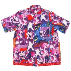 コムデギャルソン オムプリュスCOMME des GARCONS HOMME PLUS シルクグラフィックプリント半袖シャツ マルチM位