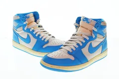ナイキ NIKE Air Jordan 1 Retro High OG UNC Reimagined エアジョーダン 1 レトロ ハイ OG UNC リイマジンド DZ5485-402 メンズ靴 スニーカー ブルー 28cm 103S-1488