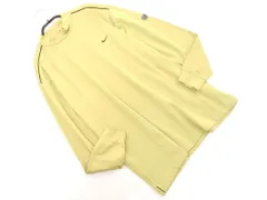 NIKE ナイキ GOLF ゴルフ ロゴ ハイネック カットソー sizeM/ベージュ ◇■ メンズ