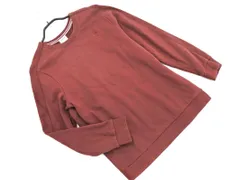 Reebok リーボック ロゴ刺繍 トレーナー スウェット sizeL/茶 ◇■ メンズ