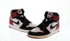ナイキ NIKE Air Jordan 1 Retro High OG Black Toe エアジョーダン 1 レトロ ハイ OG ブラックトゥ 555088-125 メンズ靴 スニーカー ブラック 28cm 103S-1487