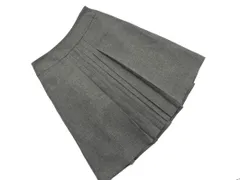 grove グローブ プリーツ スカート sizeS/グレー ■■ レディース