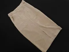 VIS ビス スウェード調 タイト スカート sizeS/ベージュ ◇■ レディース
