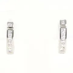 K14WG ピアス ジルコニア 総重量約2.8g