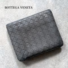 箱カード付】ボッテガヴェネタ 二つ折り財布 イントレチャート