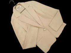 NATURAL BEAUTY BASIC ナチュラルビューティーベーシック テーラード ジャケット sizeM/ベージュ ◇■ レディース