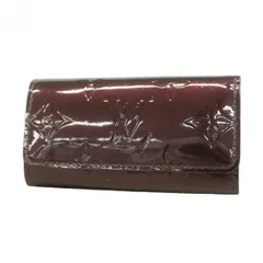 【6bc3394-k】ルイヴィトン キーケース ヴェルニ ミュルティクレ4 M93517 アマラント【中古】レディース