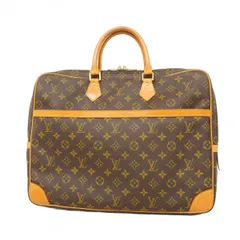 【6bc3446】ルイヴィトン ハンドバッグ モノグラム ポルトドキュマンヴォワヤージュ2コンパートメント M53362 ブラウン【中古】メンズ