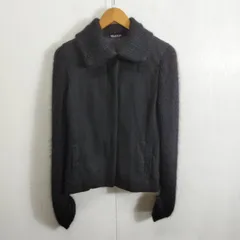 COMME CA DU MODE コムサ デ モード FIVE FOXes ジャケット ニット 切替 モノトーン レディース M ブラック系 B552