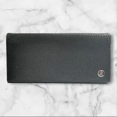 ダンヒル 長財布 レザー ブラック ロングウォレット