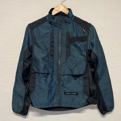 (^w^)b FIELDCORE フィールドコア ワークマン CORDURA コーデュラ アウトドアジャケット ナイロンジャケット ブルゾン サイズM 作業着 キャンプウェア バイクウェア 軽量ジャケット ネイビーブルー OM10364HG