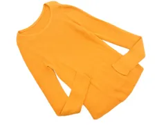 URBAN RESEARCH アーバンリサーチ ラウンドヘム リブ ニット セーター sizeF/オレンジ ◇■ レディース