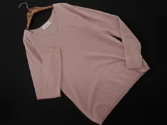 AZUL BY MOUSSY アズールバイマウジー Vネック ニット セーター sizeM/ピンク ◇■ レディース