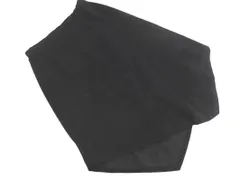 INDIVI インディヴィ アシンメトリー フレア スカート size42/黒 ◇■ レディース