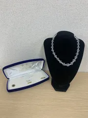 ％２　照宝石 白水晶 ネックレス ケース付き【アクセサリー】【1】