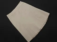 KUMIKYOKU 組曲 Aライン 台形 スカート size2/ベージュ ■■ レディース