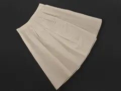 MACKINTOSH PHILOSOPHY マッキントッシュフィロソフィー フレア Aライン 台形 スカート size38/ベージュ ■■ レディース