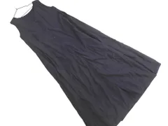 green label relaxing グリーンレーベルリラクシング ユナイテッドアローズ ジャンパースカート ノースリーブ ワンピース size38/黒 ■■ レディース