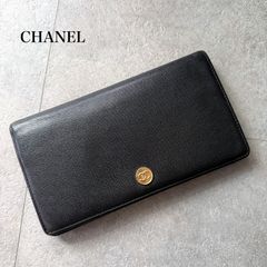 ⭐️CHANELシャネル 二つ折り長財布 ココボタン ⭐️正規品 - メルカリ