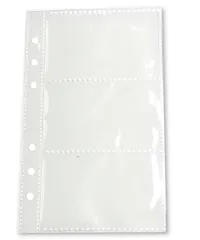 透明 リフィル 推し事はかどる クッキリ見える ] トレカ [ チェキ チケット 収納 A6 PinezOne ６穴 (両面３ポケット A6)