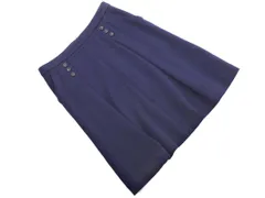 Paul Smith ポールスミス BLACK タイト スカート size42/紺 ■◇ レディース